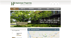 Desktop Screenshot of hackmeyerproperties.com