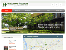 Tablet Screenshot of hackmeyerproperties.com